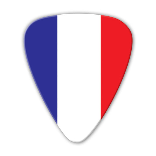 World Flag - France Flag Multi Pack - Ugly Dog Band Merch - Custom Guitar Picks and Band Merchandise Canada - 2