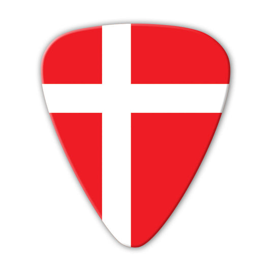 World Flag - Denmark Flag Multi Pack - Ugly Dog Band Merch - Custom Guitar Picks and Band Merchandise Canada - 2