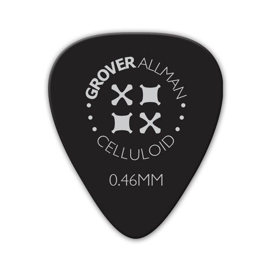 Celluloid Standard Pro Picks (10 Pack) - Black - Ugly Dog Band Merch - Custom Guitar Picks and Band Merchandise Canada - 2
