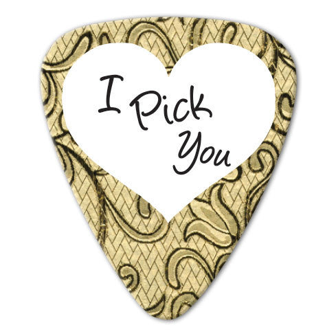 Love Theme - I Pick You Picks (10 pack) - Ugly Dog Band Merch - Custom Guitar Picks and Band Merchandise Canada