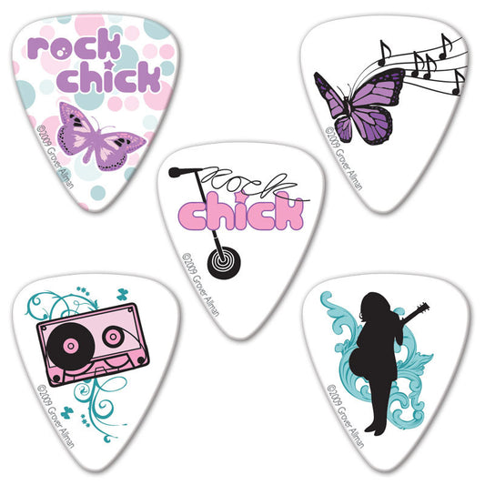 Rock Chick - Multi Pack #1 - Ugly Dog Band Merch - Custom Guitar Picks and Band Merchandise Canada - 2