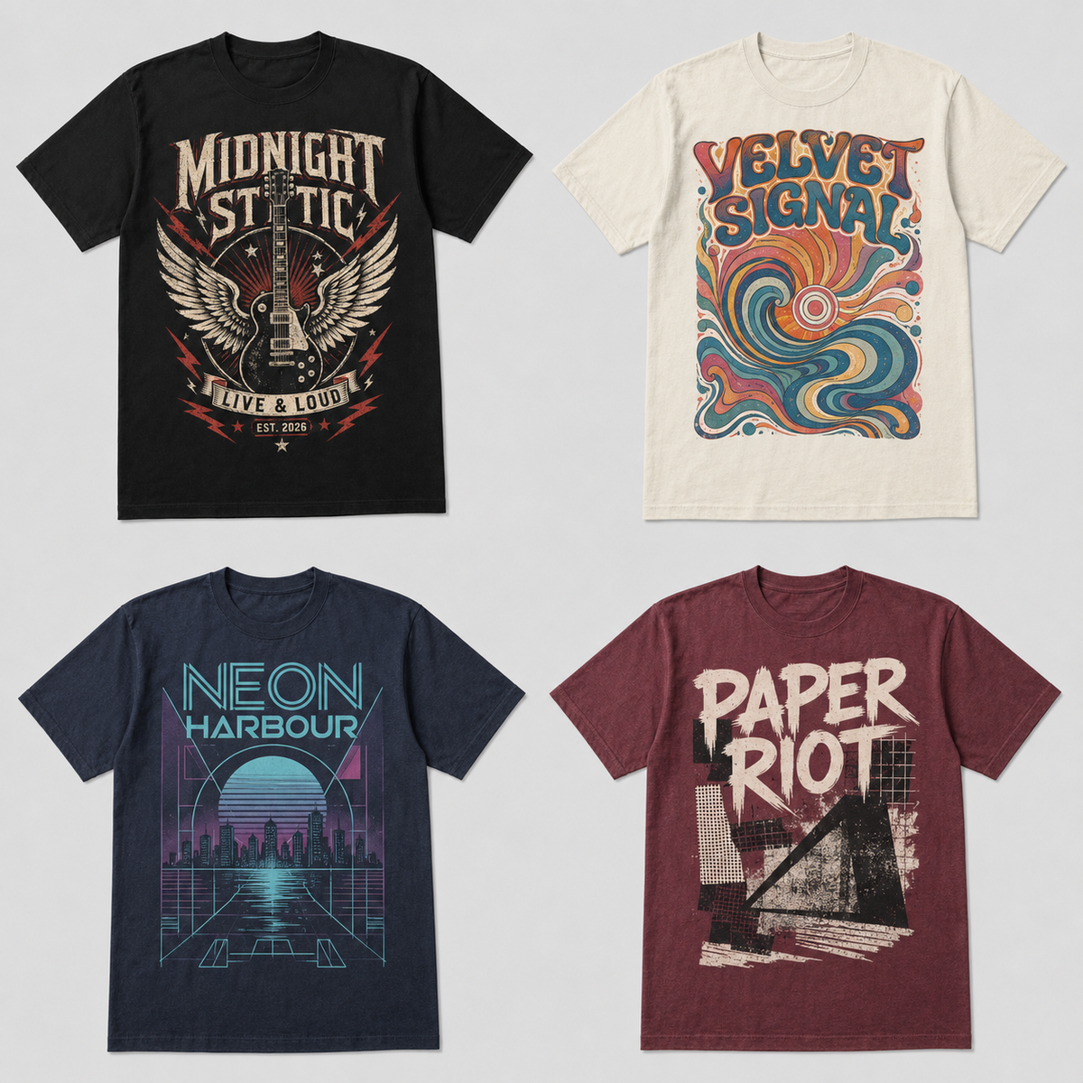 Custom T-Shirts (Over Size)