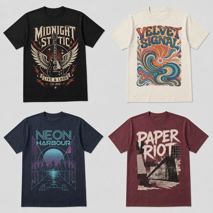 Custom T-Shirts (Over Size)