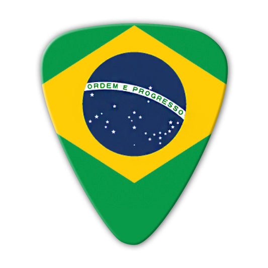 World Flag - Brazil Flag Multi Pack - Ugly Dog Band Merch - Custom Guitar Picks and Band Merchandise Canada - 2