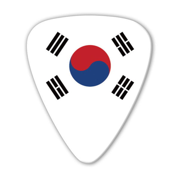 World Flag - South Korea Flag Multi Pack - Ugly Dog Band Merch - Custom Guitar Picks and Band Merchandise Canada - 2