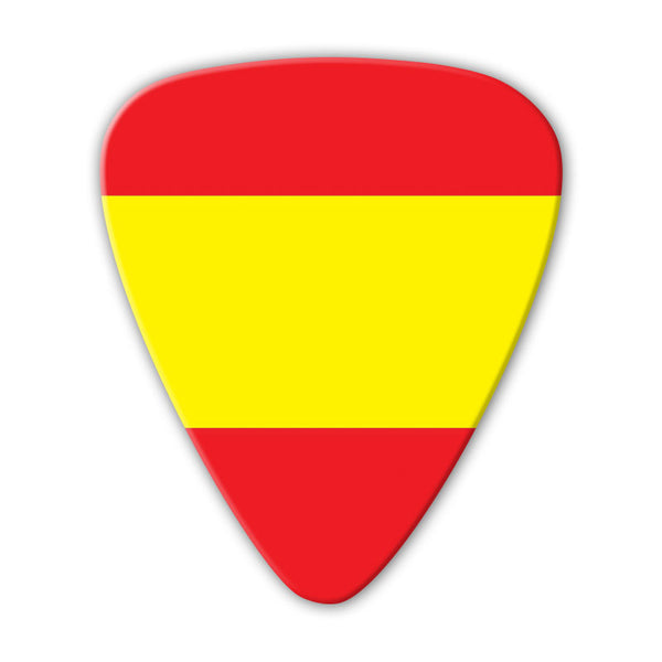 World Flag - Spain Flag Multi Pack - Ugly Dog Band Merch - Custom Guitar Picks and Band Merchandise Canada - 2