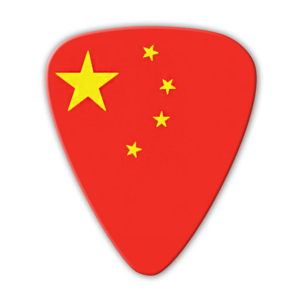World Flag - China Flag Multi Pack - Ugly Dog Band Merch - Custom Guitar Picks and Band Merchandise Canada - 2