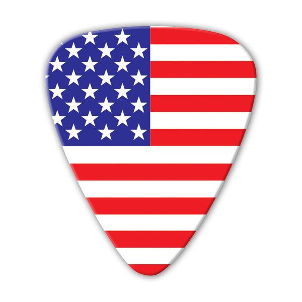World Flag - USA Flag Multi Pack - Ugly Dog Band Merch - Custom Guitar Picks and Band Merchandise Canada - 2