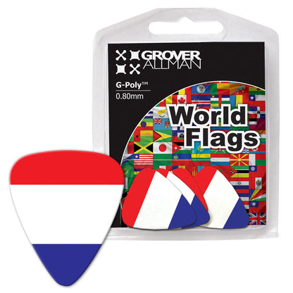 World Flag - The Netherlands Flag Multi Pack - Ugly Dog Band Merch - Custom Guitar Picks and Band Merchandise Canada - 1