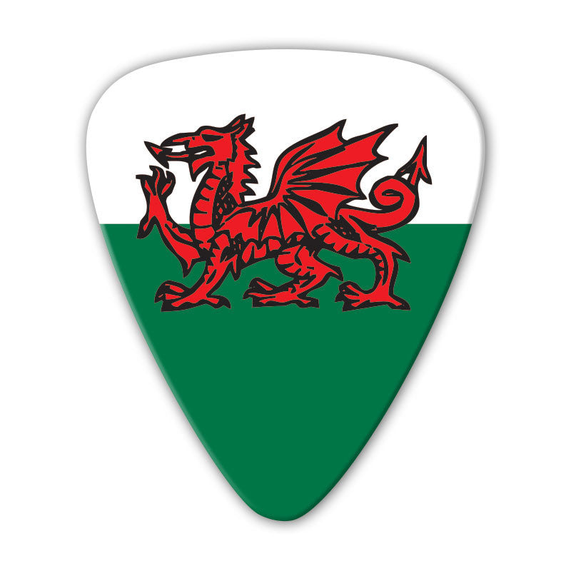 World Flag - Wales Flag Multi Pack - Ugly Dog Band Merch - Custom Guitar Picks and Band Merchandise Canada - 2