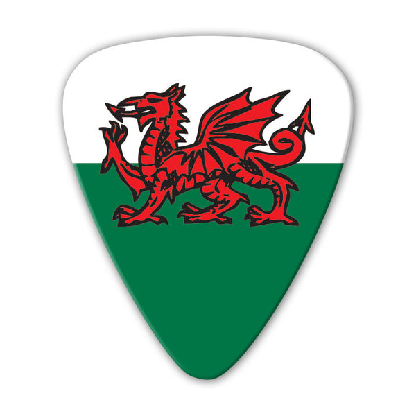 World Flag - Wales Flag Multi Pack - Ugly Dog Band Merch - Custom Guitar Picks and Band Merchandise Canada - 2