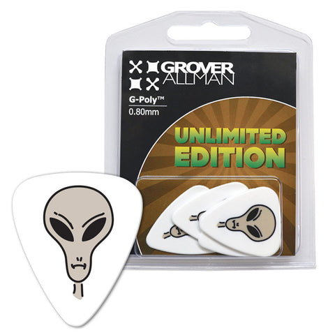 Unlimited Edition - Alien Head Multi Pack - Ugly Dog Band Merch - Custom Guitar Picks and Band Merchandise Canada - 1