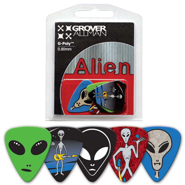 Themed Series - Alien Multi Pack - Ugly Dog Band Merch - Custom Guitar Picks and Band Merchandise Canada - 1