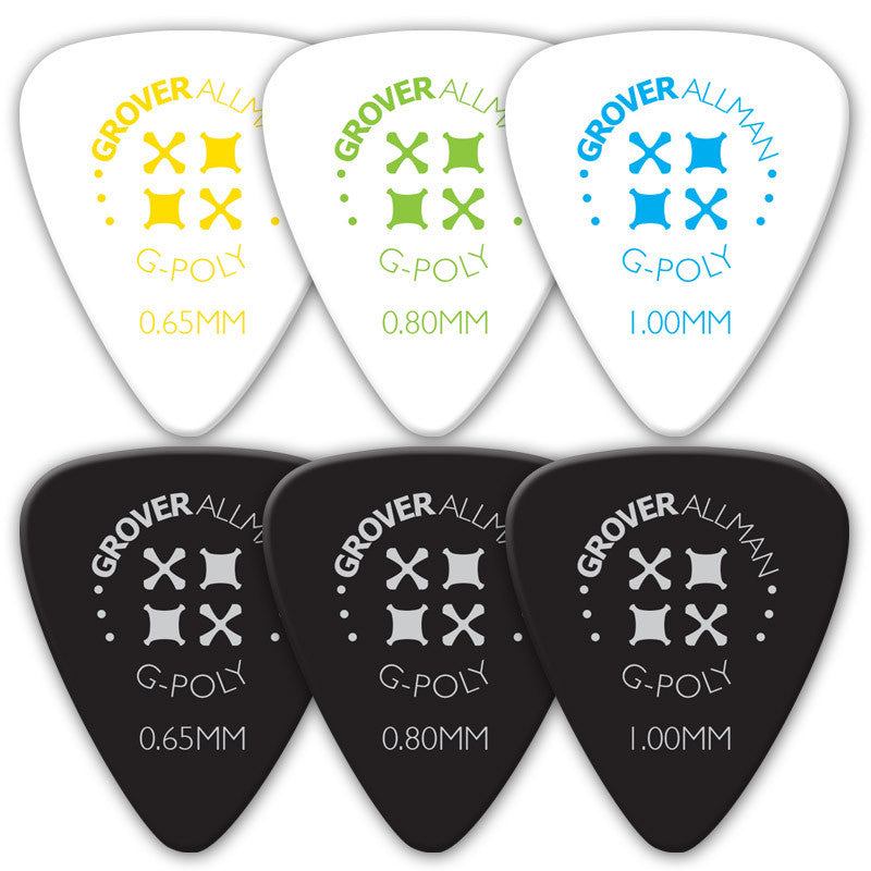 G-Poly ISO Pro Picks (10 Pack) - Ugly Dog Band Merch - Custom Guitar Picks and Band Merchandise Canada - 1