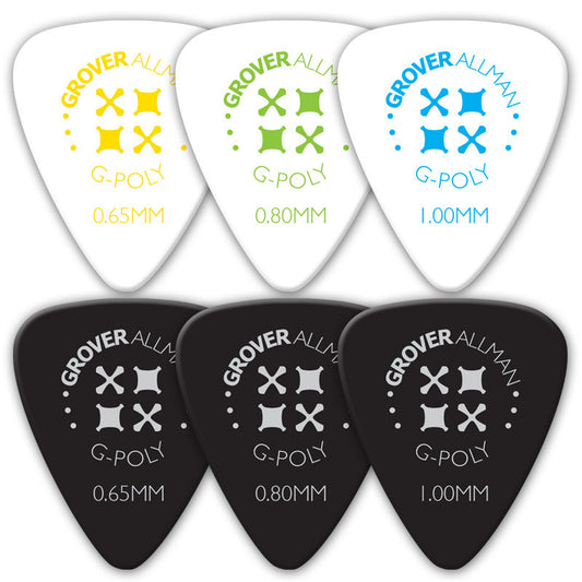 G-Poly ISO Pro Picks (10 Pack) - Ugly Dog Band Merch - Custom Guitar Picks and Band Merchandise Canada - 1