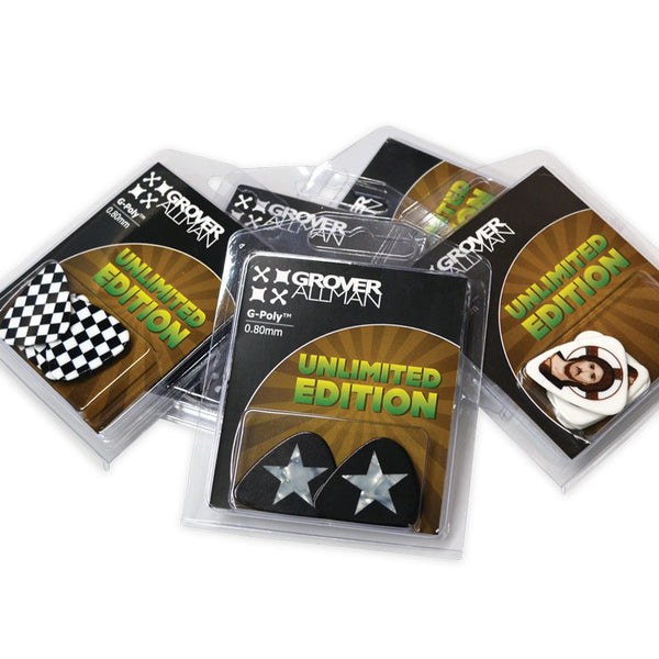 Unlimited Edition - Fire Multi Pack - Ugly Dog Band Merch - Custom Guitar Picks and Band Merchandise Canada - 3