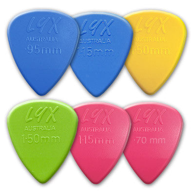 Delrinex LYX Series Picks (10 Pack) - Ugly Dog Band Merch - Custom Guitar Picks and Band Merchandise Canada - 1
