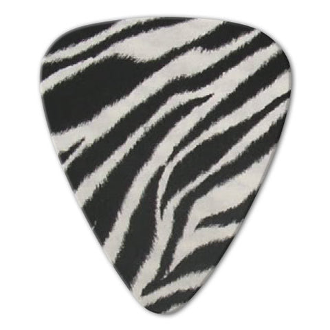 Animal Print Theme - Zebra Picks (10 pack) - Ugly Dog Band Merch - Custom Guitar Picks and Band Merchandise Canada