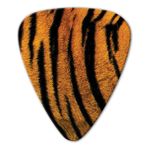 Animal Print Theme - Tiger Picks (10 pack) - Ugly Dog Band Merch - Custom Guitar Picks and Band Merchandise Canada