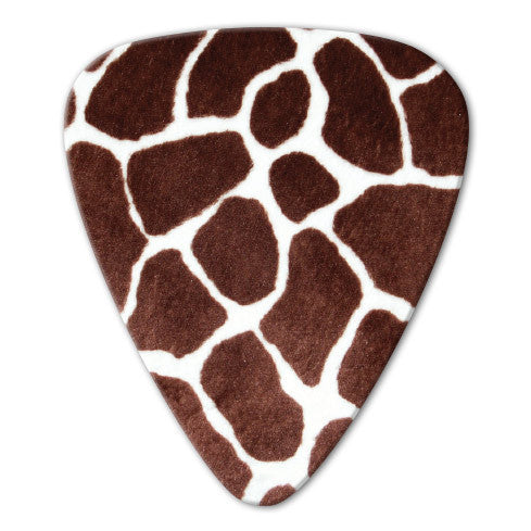 Animal Print Theme - Giraffe Picks (10 pack) - Ugly Dog Band Merch - Custom Guitar Picks and Band Merchandise Canada