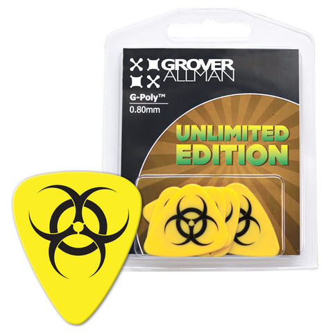Unlimited Edition - Biohazard Multi Pack - Ugly Dog Band Merch - Custom Guitar Picks and Band Merchandise Canada - 1