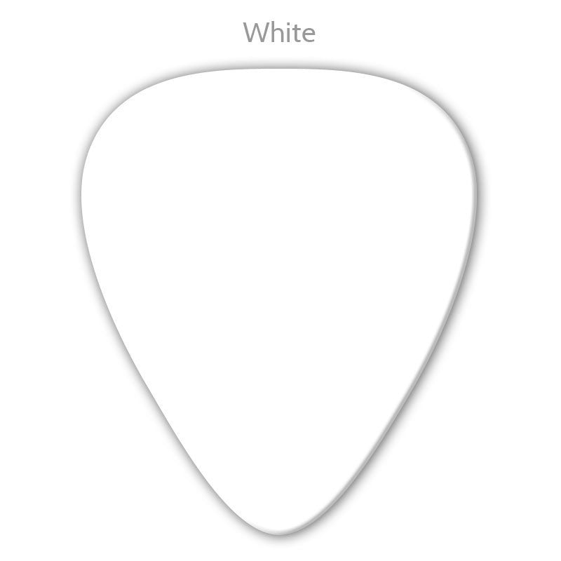 Celluloid Standard Shape Single Colour Printed Picks - Single Sided - Ugly Dog Band Merch - Custom Guitar Picks and Band Merchandise Canada - 3
