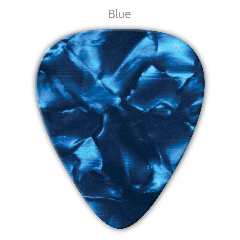 Vintage Celluloid Single Colour Printed Picks - Double Sided - Ugly Dog Band Merch - Custom Guitar Picks and Band Merchandise Canada - 2