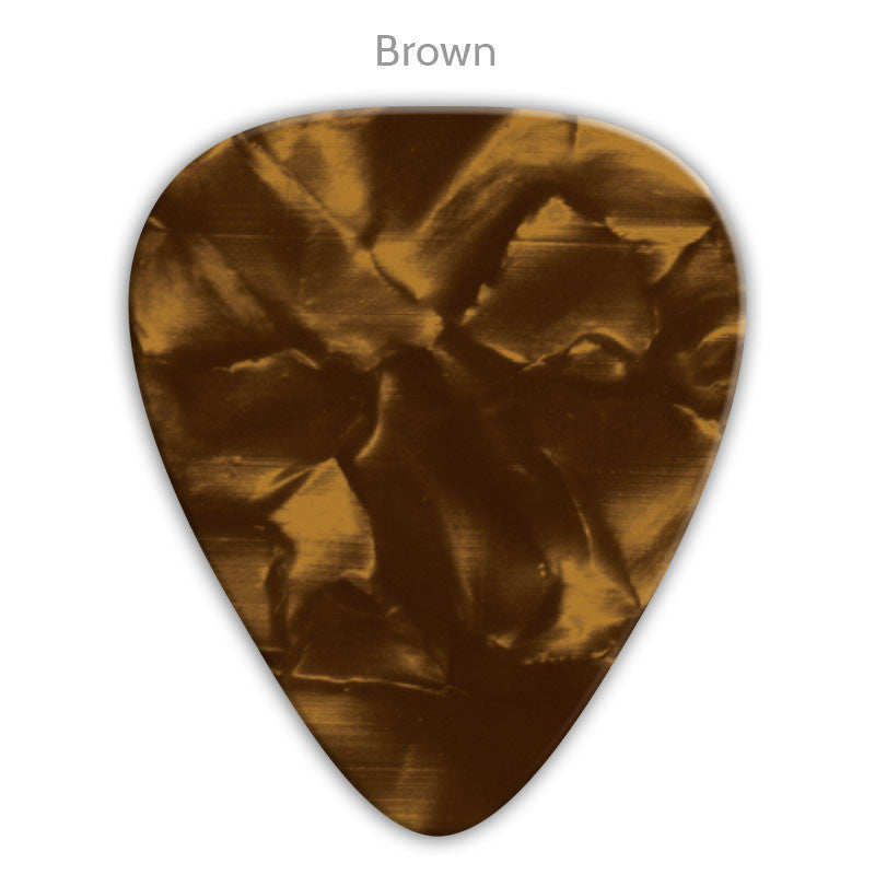 Vintage Celluloid Single Colour Printed Picks - Single Sided - Ugly Dog Band Merch - Custom Guitar Picks and Band Merchandise Canada - 3