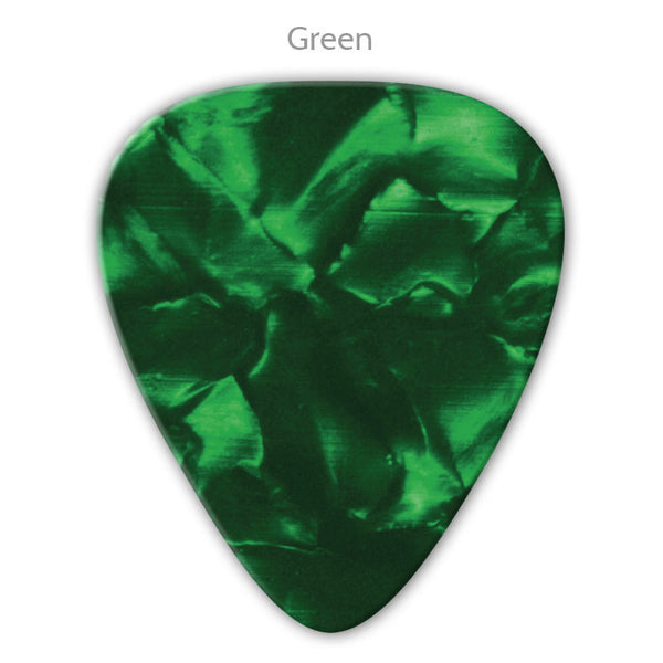 Vintage Celluloid Single Colour Printed Picks - Single Sided - Ugly Dog Band Merch - Custom Guitar Picks and Band Merchandise Canada - 5