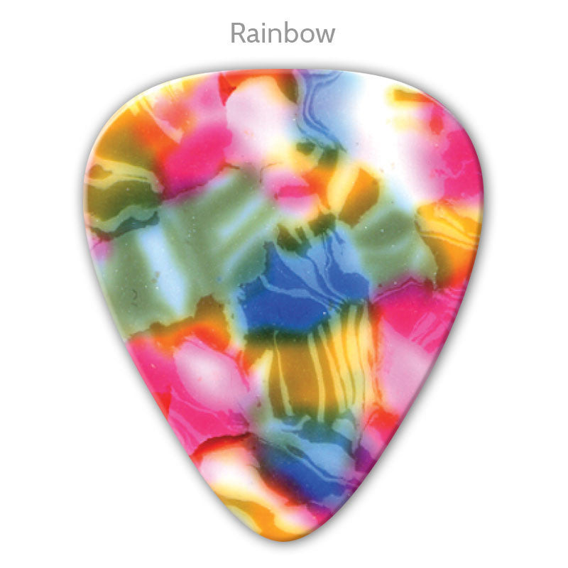Vintage Celluloid Single Colour Printed Picks - Single Sided - Ugly Dog Band Merch - Custom Guitar Picks and Band Merchandise Canada - 9