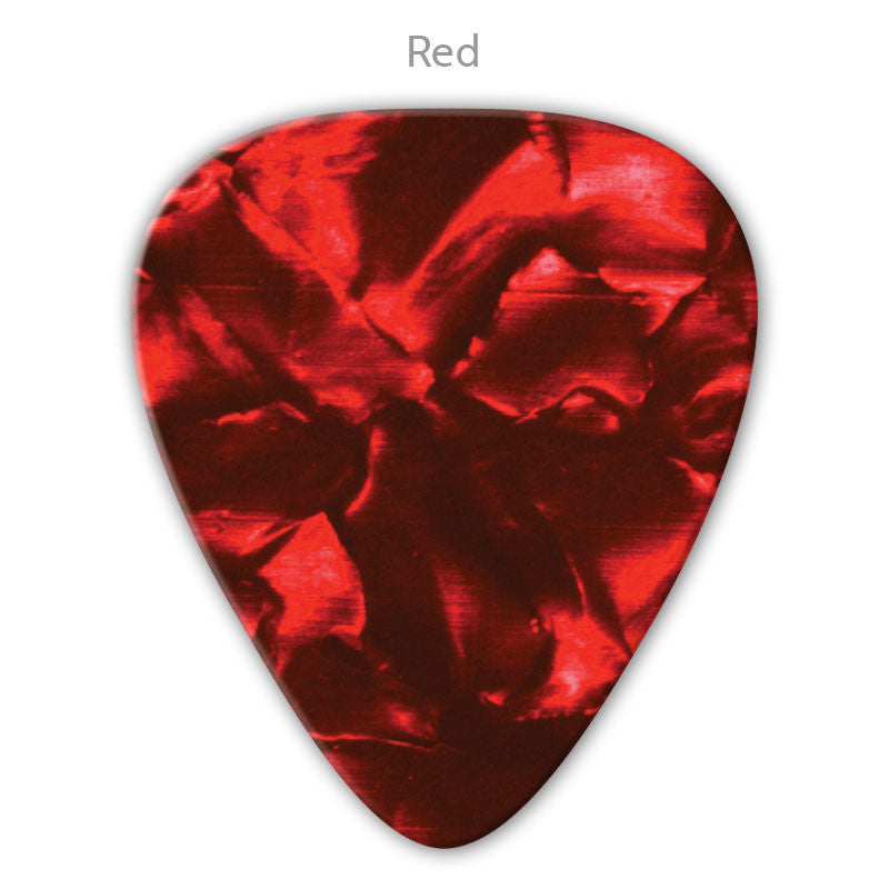 Vintage Celluloid Single Colour Printed Picks - Double Sided - Ugly Dog Band Merch - Custom Guitar Picks and Band Merchandise Canada - 10
