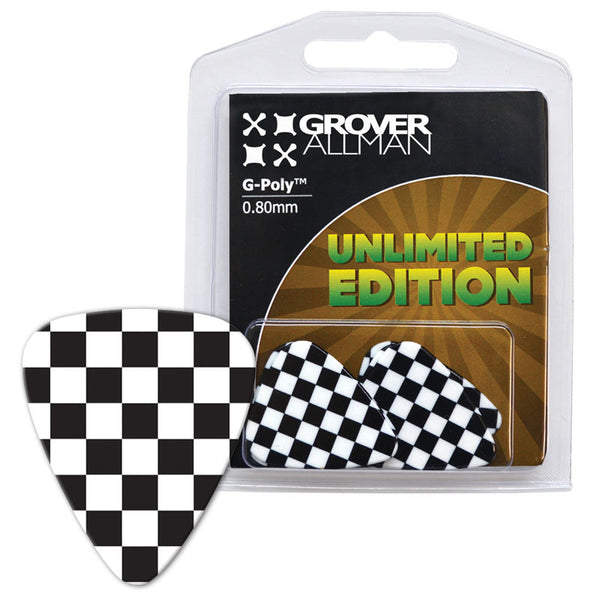 Unlimited Edition - Checkerboard Multi Pack - Ugly Dog Band Merch - Custom Guitar Picks and Band Merchandise Canada - 1
