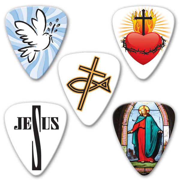 Themed Series - Christian Multi Pack - Ugly Dog Band Merch - Custom Guitar Picks and Band Merchandise Canada - 2