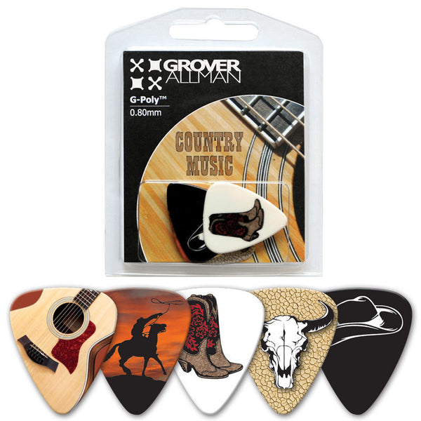 Themed Series - Country Music Multi Pack - Ugly Dog Band Merch - Custom Guitar Picks and Band Merchandise Canada - 1