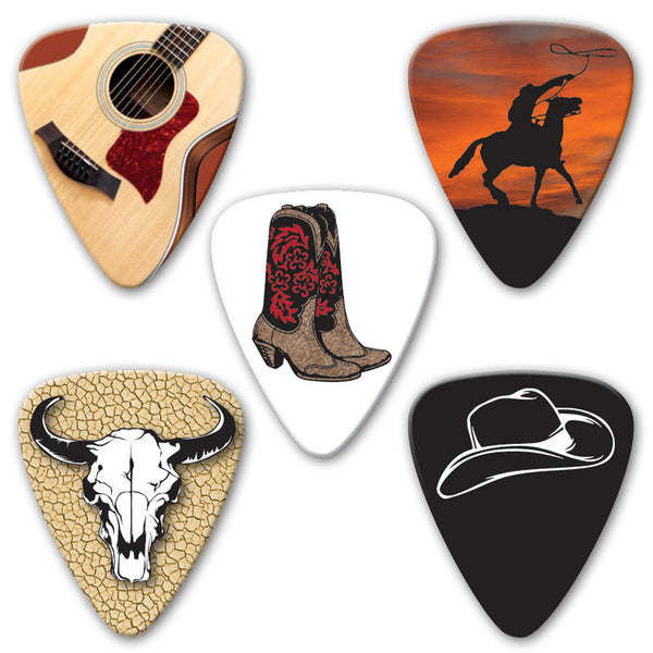 Themed Series - Country Music Multi Pack - Ugly Dog Band Merch - Custom Guitar Picks and Band Merchandise Canada - 2