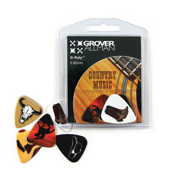 Themed Series - Country Music Multi Pack - Ugly Dog Band Merch - Custom Guitar Picks and Band Merchandise Canada - 3
