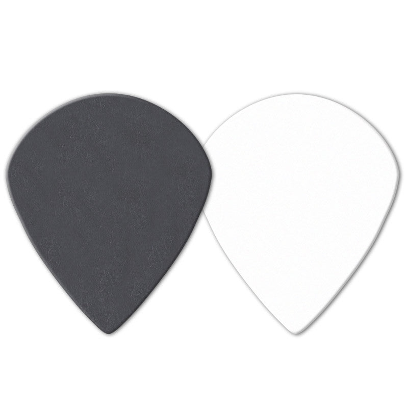 Delrinex Jazz XL Shape Single Colour Printed Picks - Double Sided - Ugly Dog Band Merch - Custom Guitar Picks and Band Merchandise Canada - 1