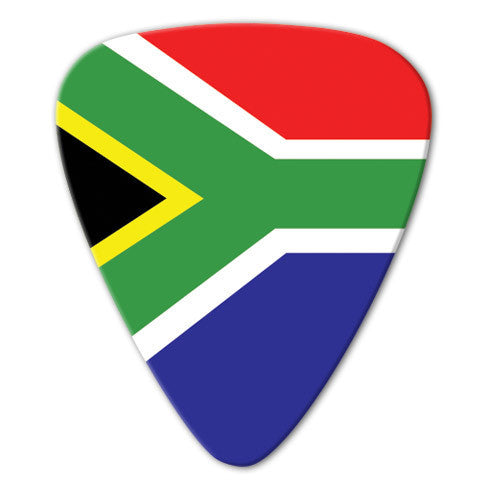 World Flag - South Africa Flag Picks (10 pack) - Ugly Dog Band Merch - Custom Guitar Picks and Band Merchandise Canada
