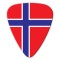 World Flag - Norway Flag Picks (10 pack) - Ugly Dog Band Merch - Custom Guitar Picks and Band Merchandise Canada