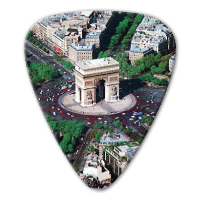 France - Arc de Triomphe Picks (10 pack) - Ugly Dog Band Merch - Custom Guitar Picks and Band Merchandise Canada