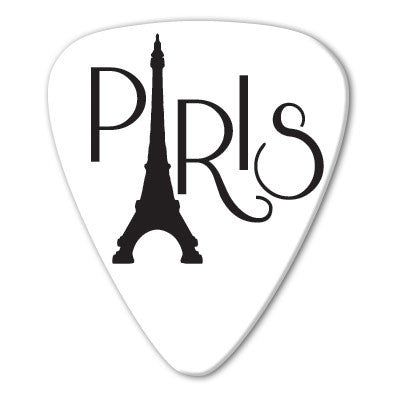 France - Paris Picks (10 pack) - Ugly Dog Band Merch - Custom Guitar Picks and Band Merchandise Canada