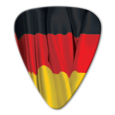 Germany - German Photo Flag Picks (10 pack) - Ugly Dog Band Merch - Custom Guitar Picks and Band Merchandise Canada