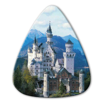 Germany - Neuschwanstein Castle Picks (10 pack) - Ugly Dog Band Merch - Custom Guitar Picks and Band Merchandise Canada