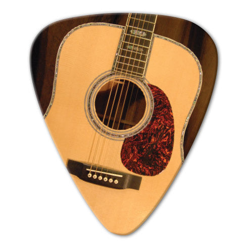 Guitar Theme - Acoustic Picks (10 pack) - Ugly Dog Band Merch - Custom Guitar Picks and Band Merchandise Canada