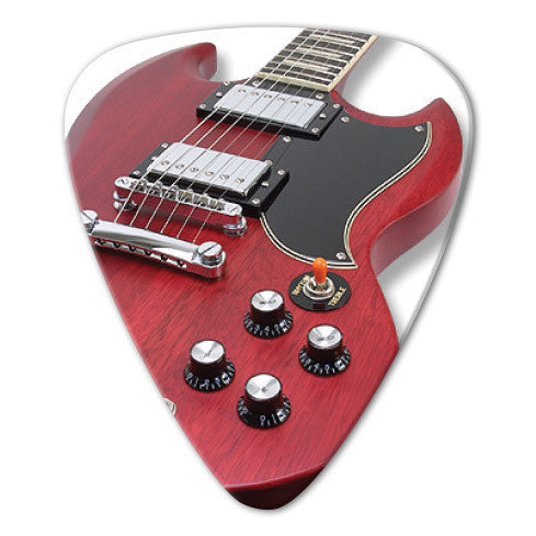 Guitar Theme - SG Picks (10 pack) - Ugly Dog Band Merch - Custom Guitar Picks and Band Merchandise Canada