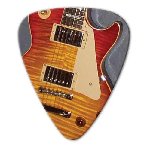 Guitar Theme - Les Paul Picks (10 pack) - Ugly Dog Band Merch - Custom Guitar Picks and Band Merchandise Canada