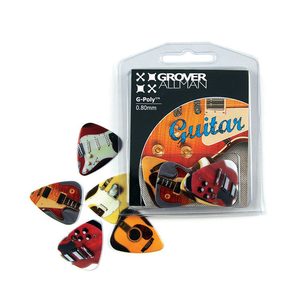 Themed Series - Guitar Multi Pack - Ugly Dog Band Merch - Custom Guitar Picks and Band Merchandise Canada - 3