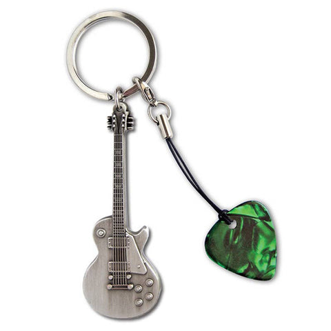Guitar Keyring #1 - Ugly Dog Band Merch - Custom Guitar Picks and Band Merchandise Canada - 1