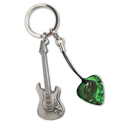 Guitar Keyring #2 - Ugly Dog Band Merch - Custom Guitar Picks and Band Merchandise Canada - 1