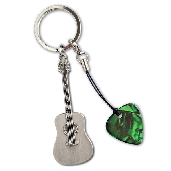 Guitar Keyring #3 - Ugly Dog Band Merch - Custom Guitar Picks and Band Merchandise Canada - 1
